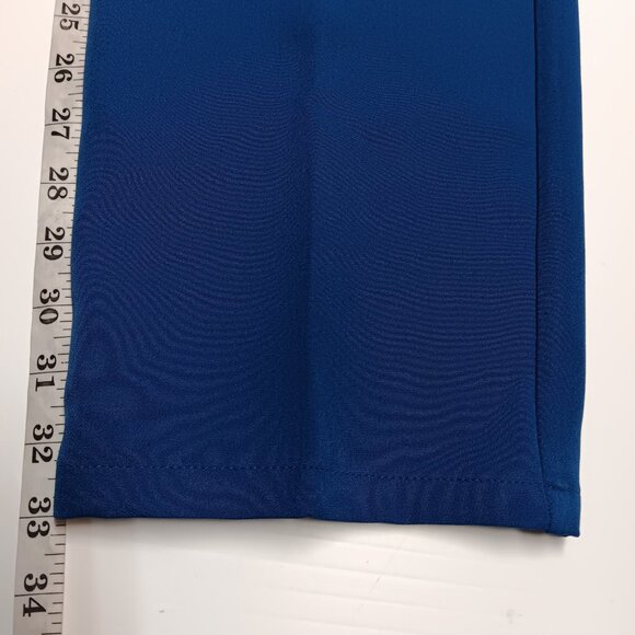 LTS Blue knit trousers with pockets SIZE US 12 - Picture 7 of 8